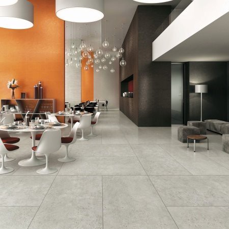 Matte Grey Floor Tile